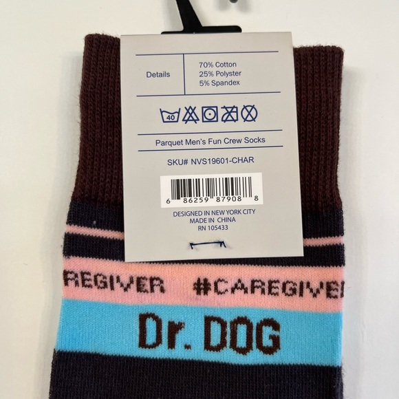 Crew Socks -Health Worker Series- Doctor Dog- NWT - Picture 5 of 6